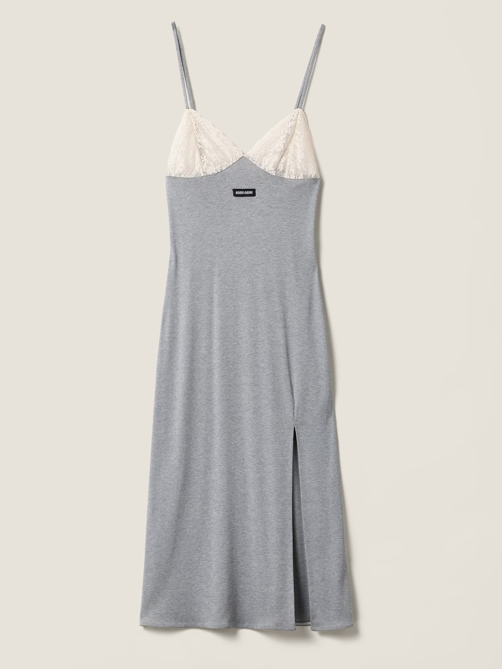Miu Miu Silk Jersey Dress
